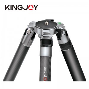 Kingjoy Trépied pour caméra vidéo flexible en fibre de carbone K4207