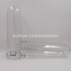 Préforme d'animal familier de Plasitc de taille de cou de 72mm de 65mm 240g pour l'huile de boisson de l'eau