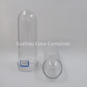 Préforme d'animal de compagnie en plastique de la taille 62mm de cou de 55mm 140g pour l'huile de boisson de l'eau
