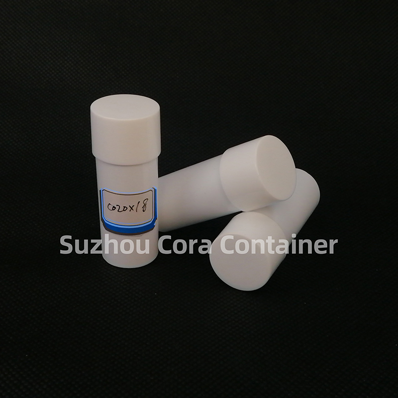 20 ml de taille cou 18 mm bouteille portable pour animaux de compagnie, contenant cosmétique pour soins de la peau