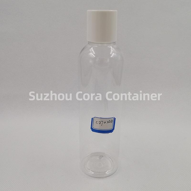 Bouteille de maquillage en plastique de la taille du cou de 270ml, avec couvercle rotatif