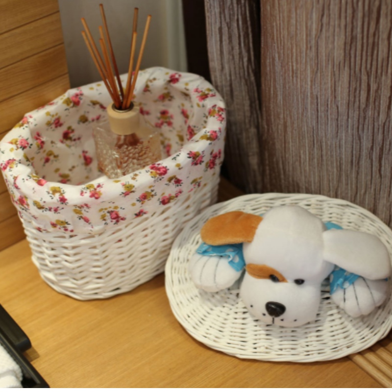 Panier à lessive avec couvercle
