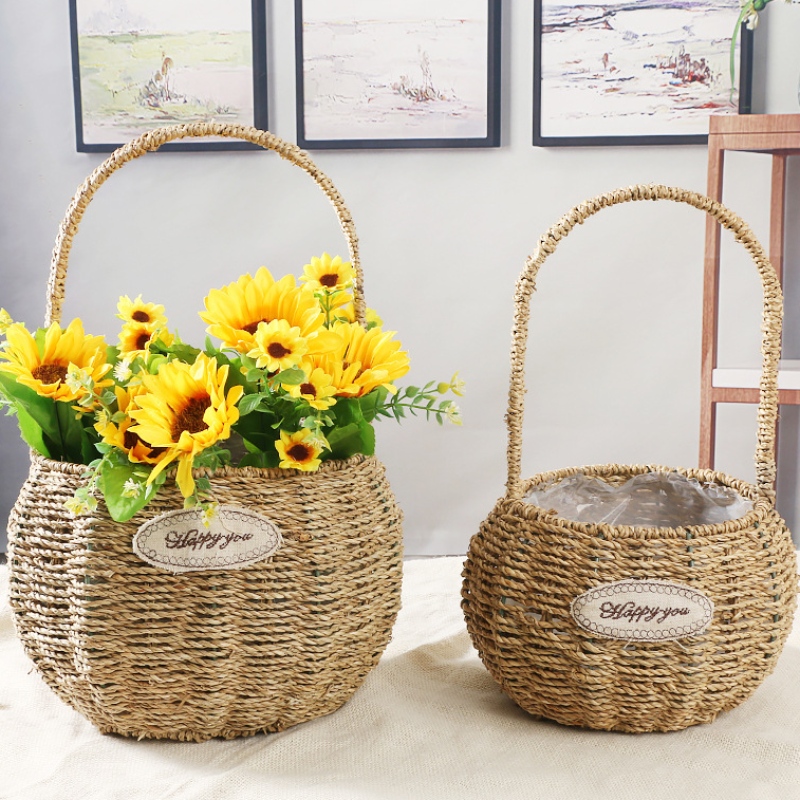 Panier de stockage d 'herbe de mer