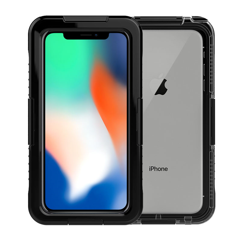 Apple iphone XS Max Etui étanche pour la natation (Noir)