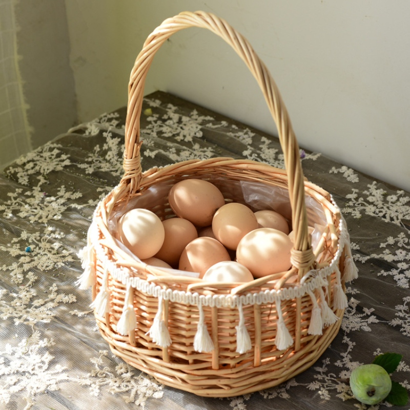 Panier de rangement fait main