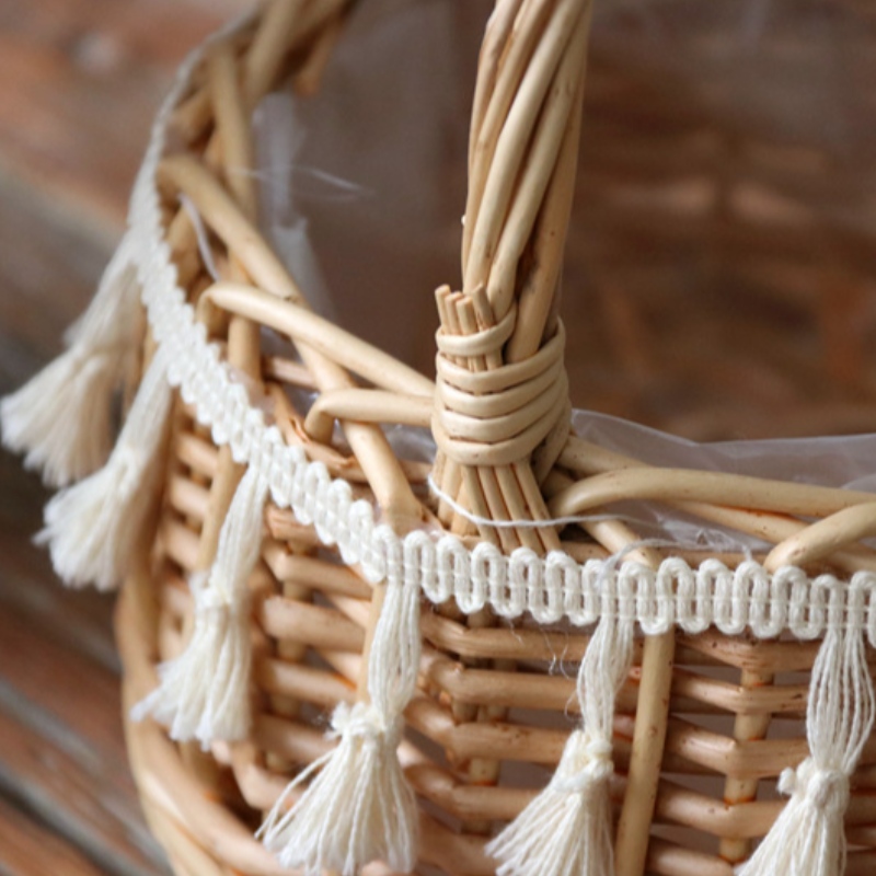 Panier de rangement fait main