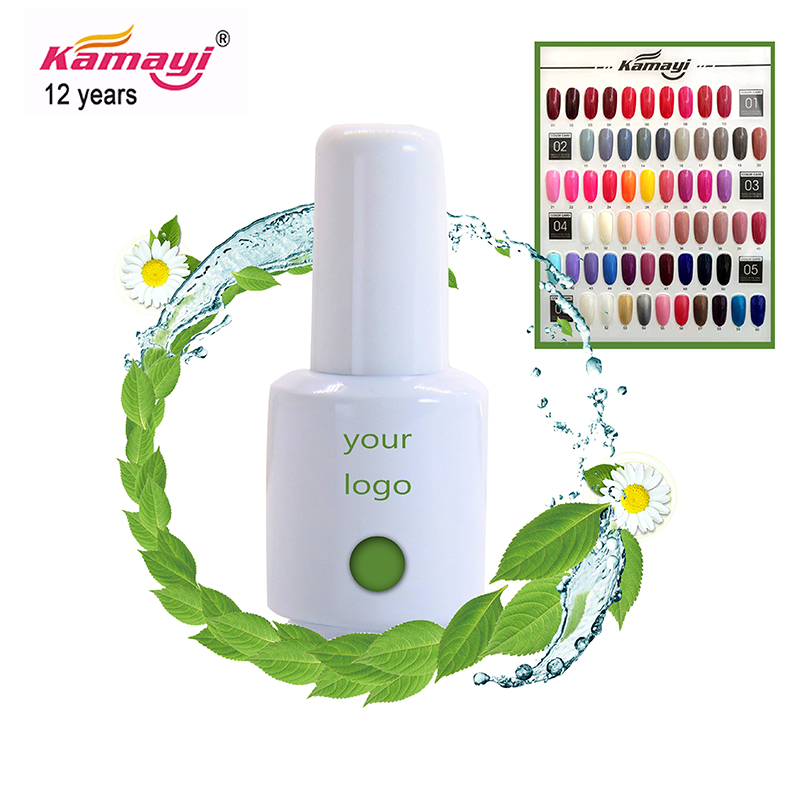 Kamayi usine prix le plus bas vernis à ongles base coat néon couleur tremper hors gel à ongles vernis nouveaux ongles led uv gel 60 couleur