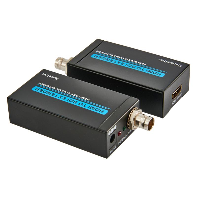 Extendeur HDMI vers SDI 100m Extendeur HDMI sur coaxial