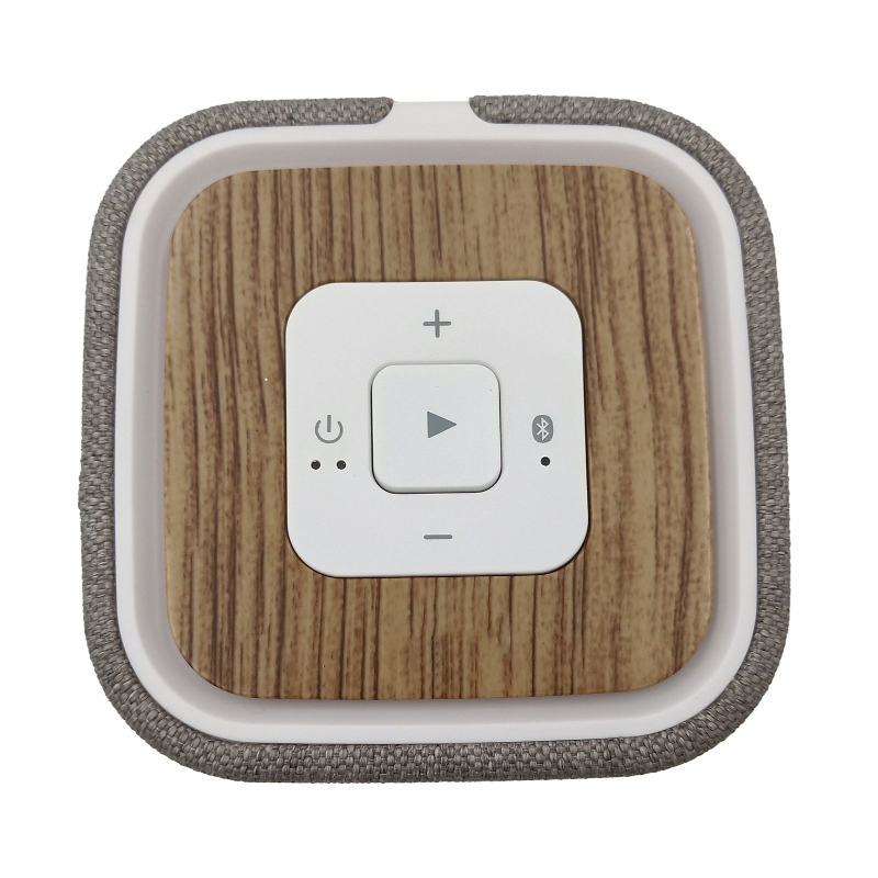 Haut-parleur Bluetooth en bois FB-BS71 avec gril de tissu