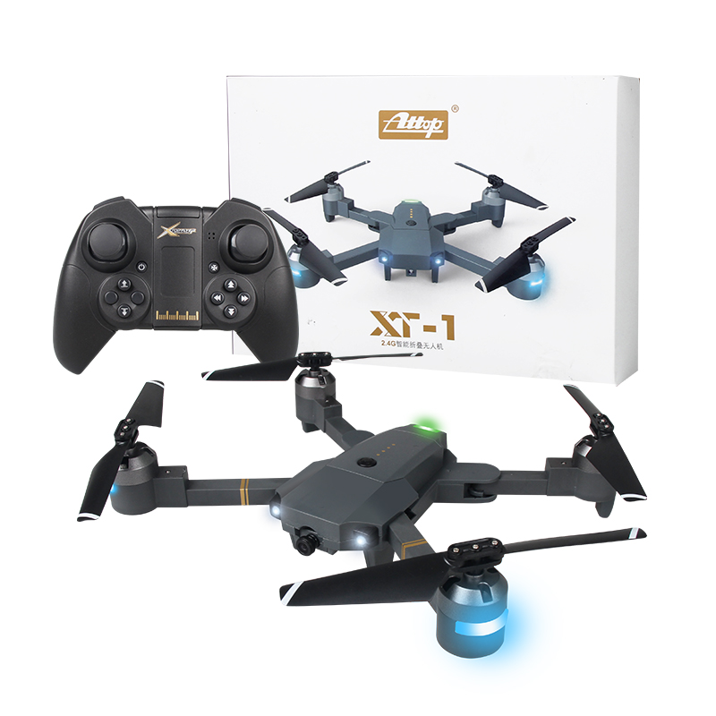 2019 Drone XT-1 chaud avec caméra WIFI Mini Pocket Dron Quadricoptère RC pliable