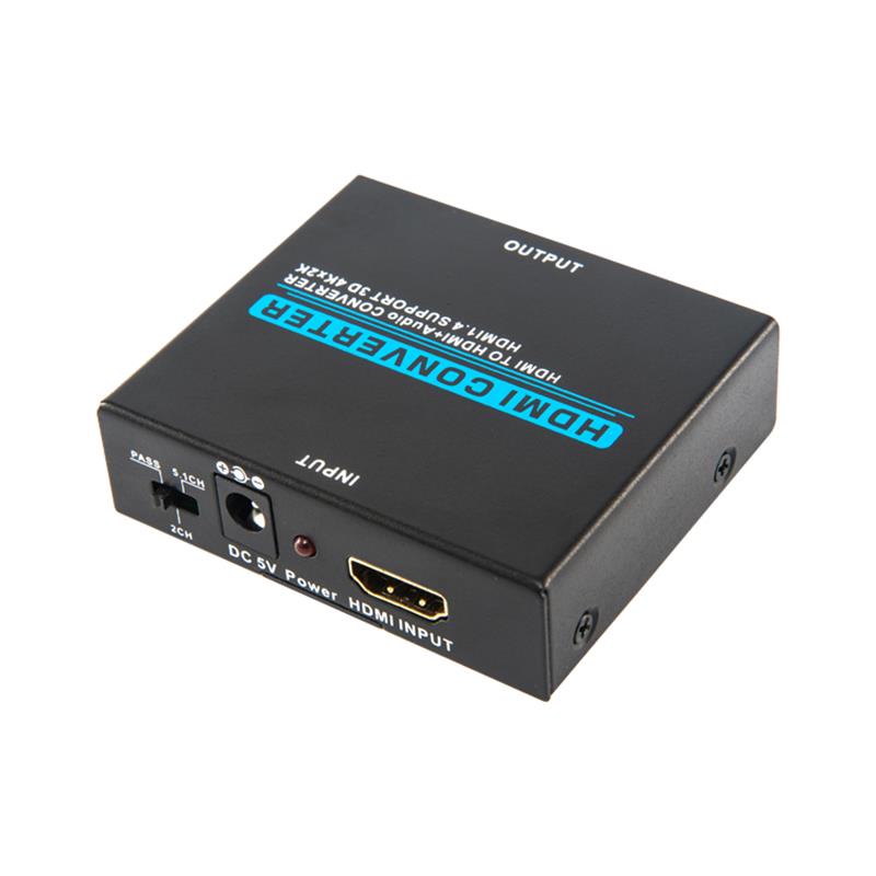 V1.4 Extracteur audio HDMI HDMI vers HDMI + convertisseur audio Prise en charge 3D Ultra HD 4Kx2K @ 30Hz