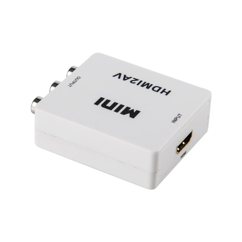 Convertisseur HDMI vers AV / RCA mini-taille 1080P