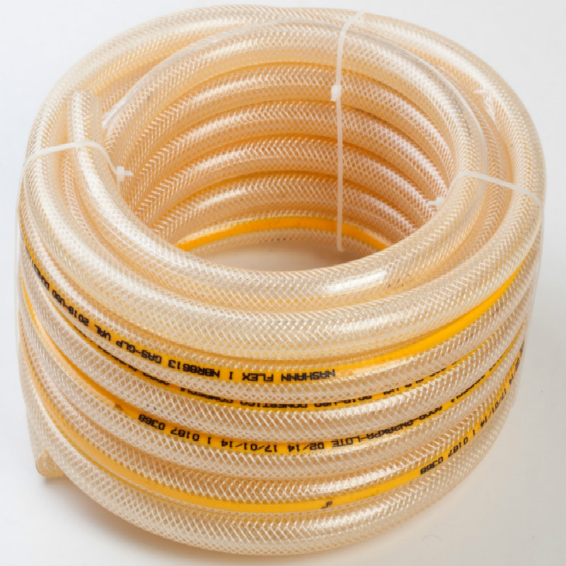 Tuyau en fibre renforcée de haute qualité en PVC coloré de haute qualité