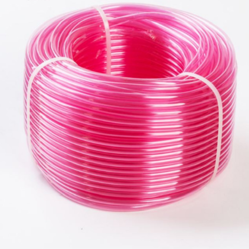 Tuyau transparent en PVC souple en plastique souple coloré pour l'eau liquide