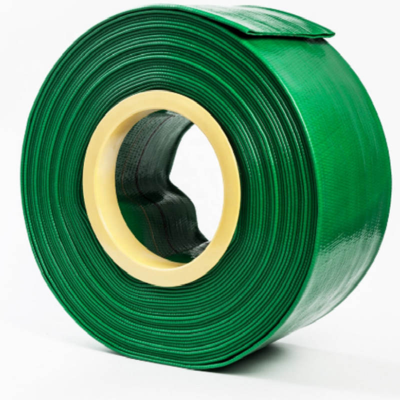 Arrosage coloré agricole 1-8 pouces PVC layflat tuyau flexible de pompe à eau