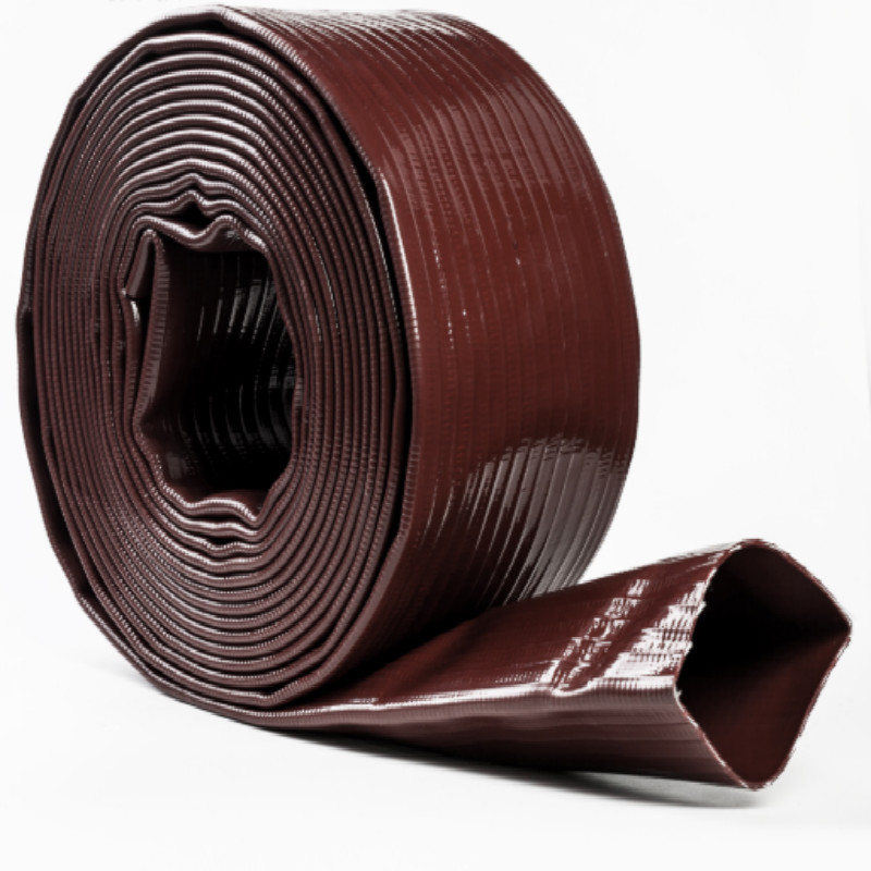 Tuyau d'irrigation à l'eau plat PVC personnalisé