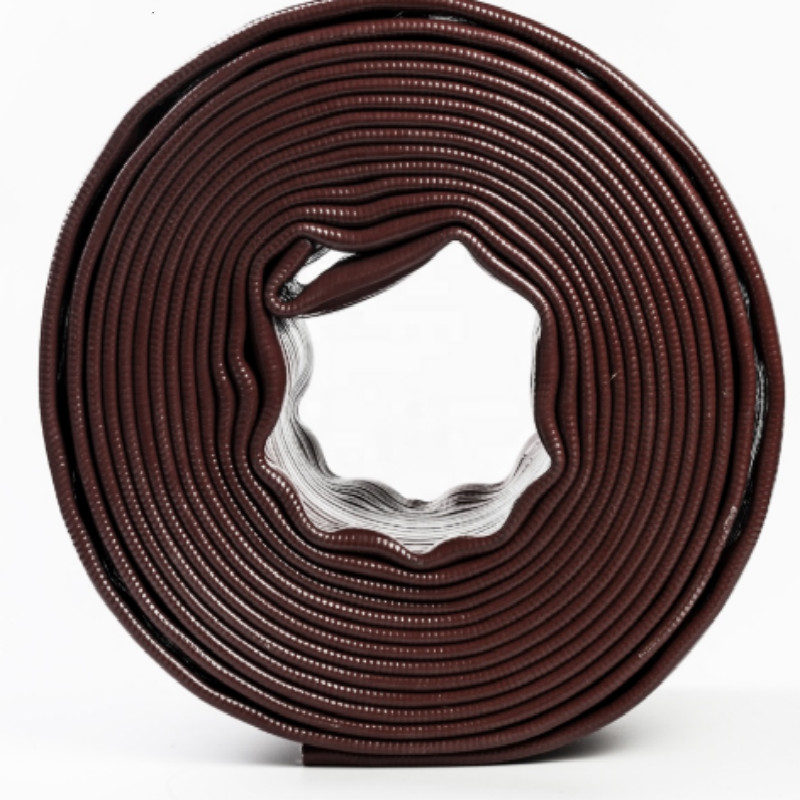 Tuyau d'irrigation à l'eau plat PVC personnalisé