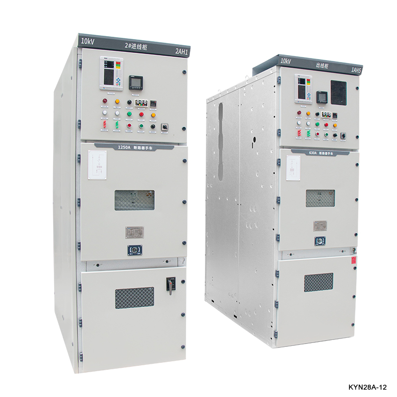 Appareillage de commutation métallique blindé amovible KYN28-12 pour équipement de distribution électrique