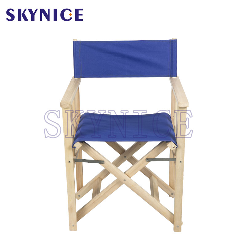 Chaise de plage pliante en bois portable