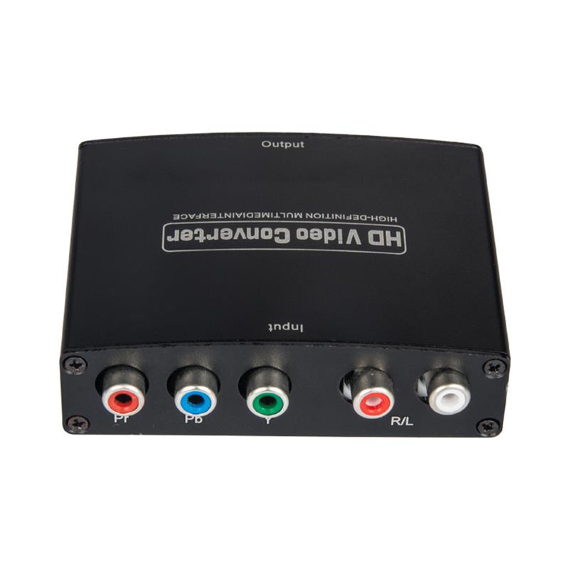 Convertisseur YPbPr + R / L AUDIO vers HDMI 1080P