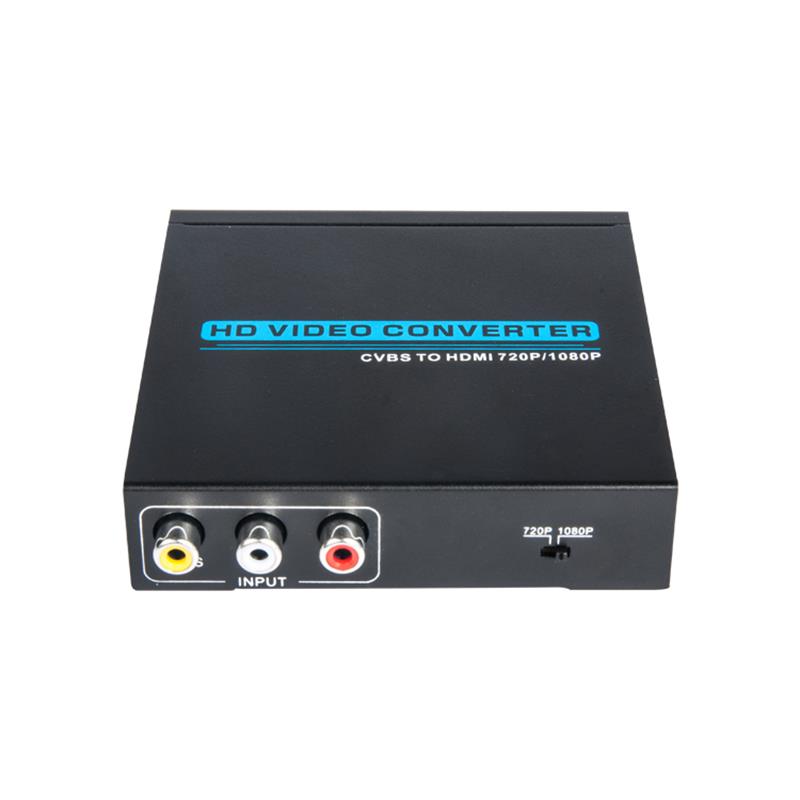 Convertisseur AV / CVBS vers HDMI Up Scaler 720P / 1080P