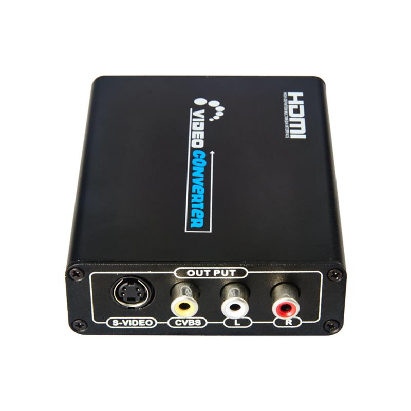 Convertisseur HDMI vers CVBS / AV + S-Video Auto Scaler