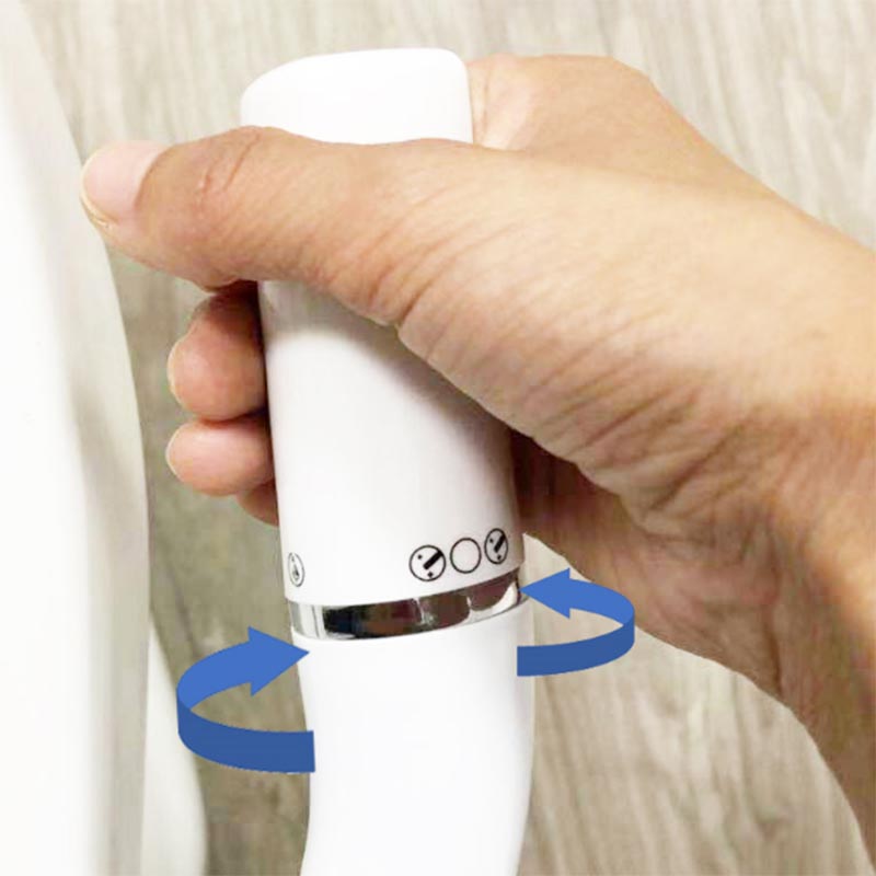 Siège de toilette bidet pour lieu public