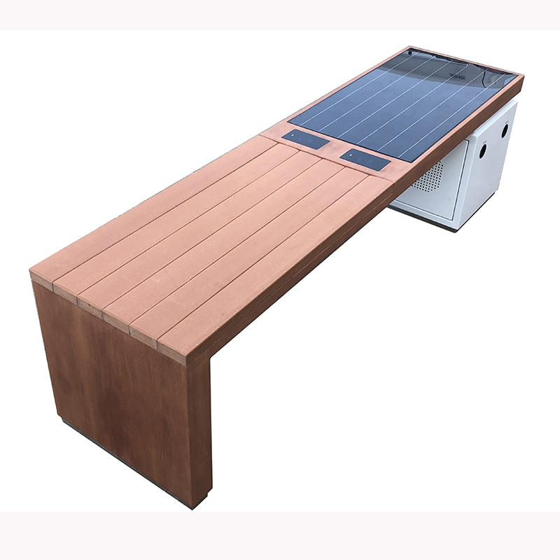 Solar portable recharge wifi Access Outdoor Furniture Smart banc