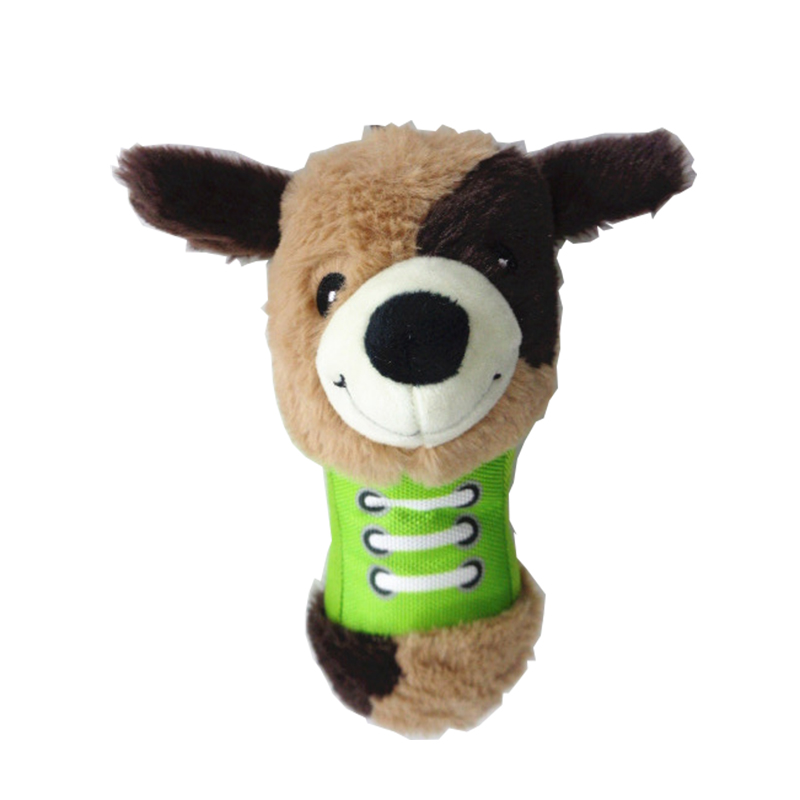 Nouveau design en peluche jouet pour animaux de compagnie chien à mâcher jouet avec couineur