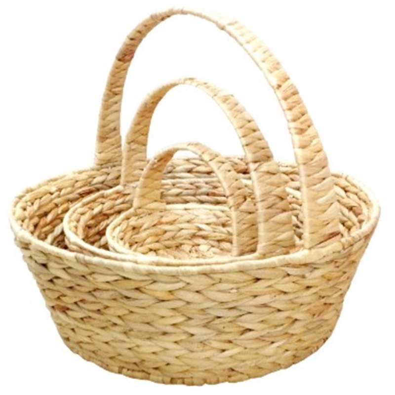 Panier de jacinthe d'eau avec poignée