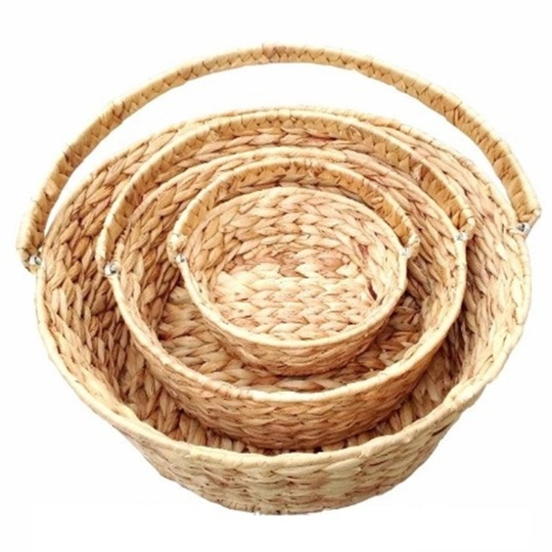 Panier de jacinthe d'eau avec poignée