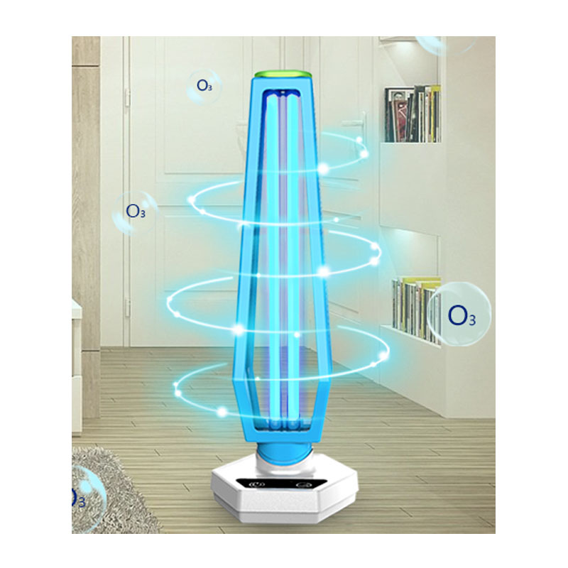 Lampe anti-coronavirus bleu blanc désinfection UV 2020