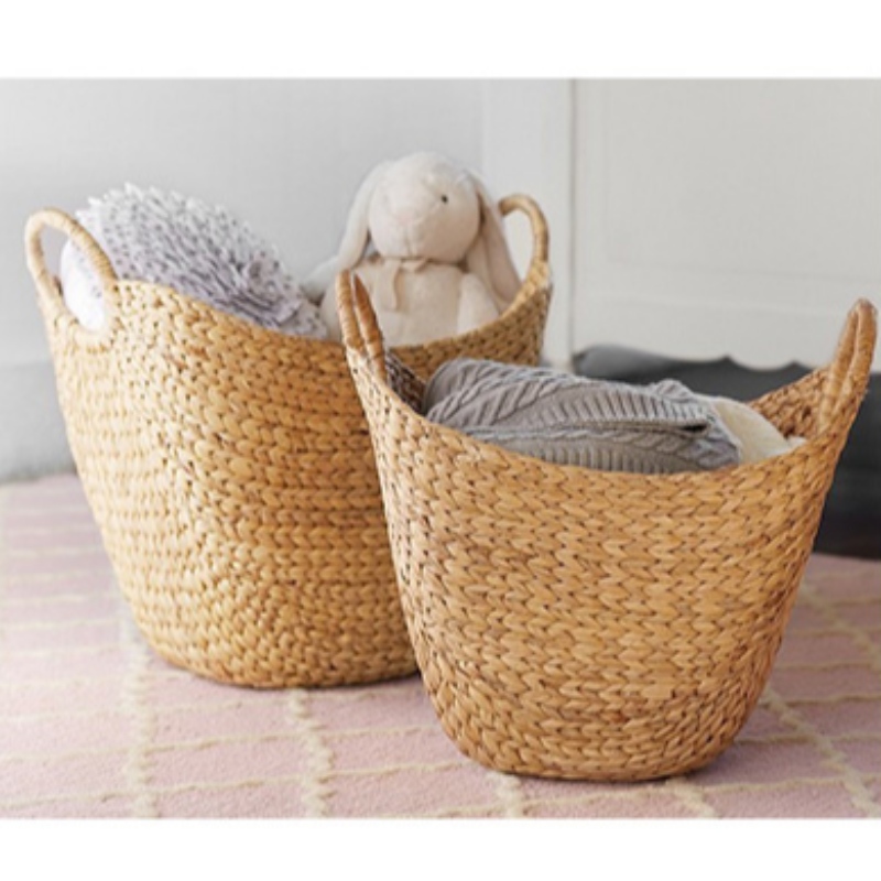 Lot de 3 paniers déco maison