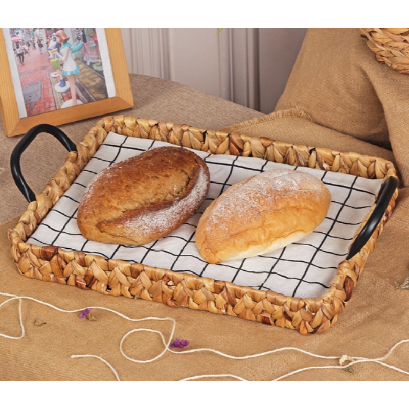 Plateau d'affichage en jacinthe d'eau