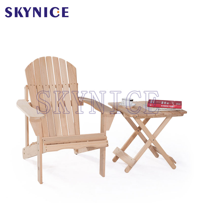 Chaise adillandac en bois (avec table)