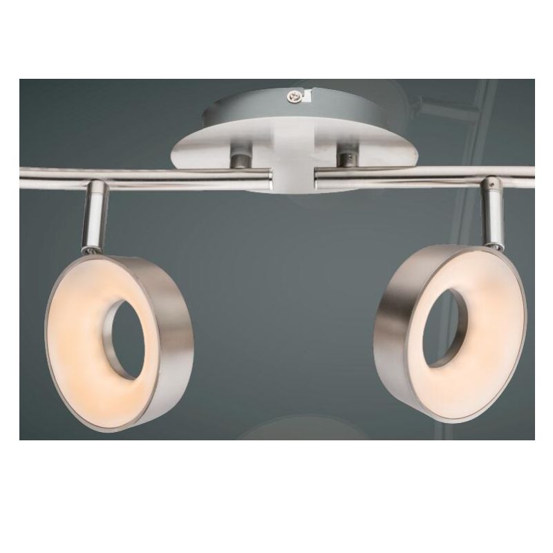 Spot LED haute tension-4, avec abat-jour en plastique