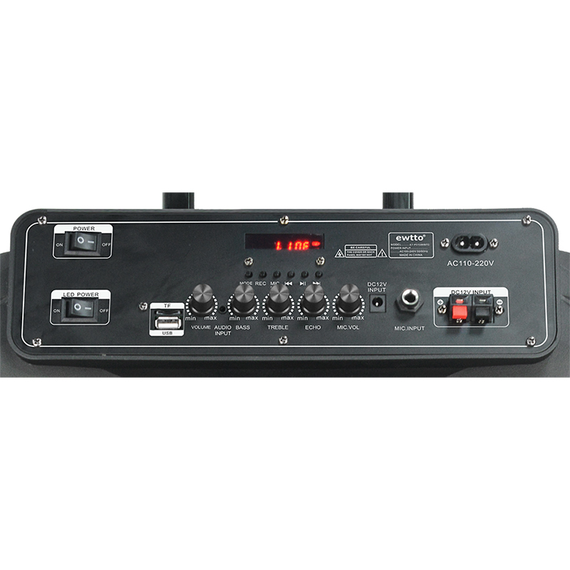 Haut - parleur de chariot