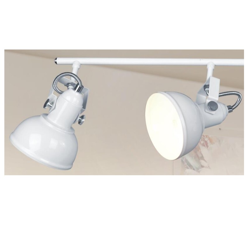Spot light-4 avec abat-jour en métal et support en U