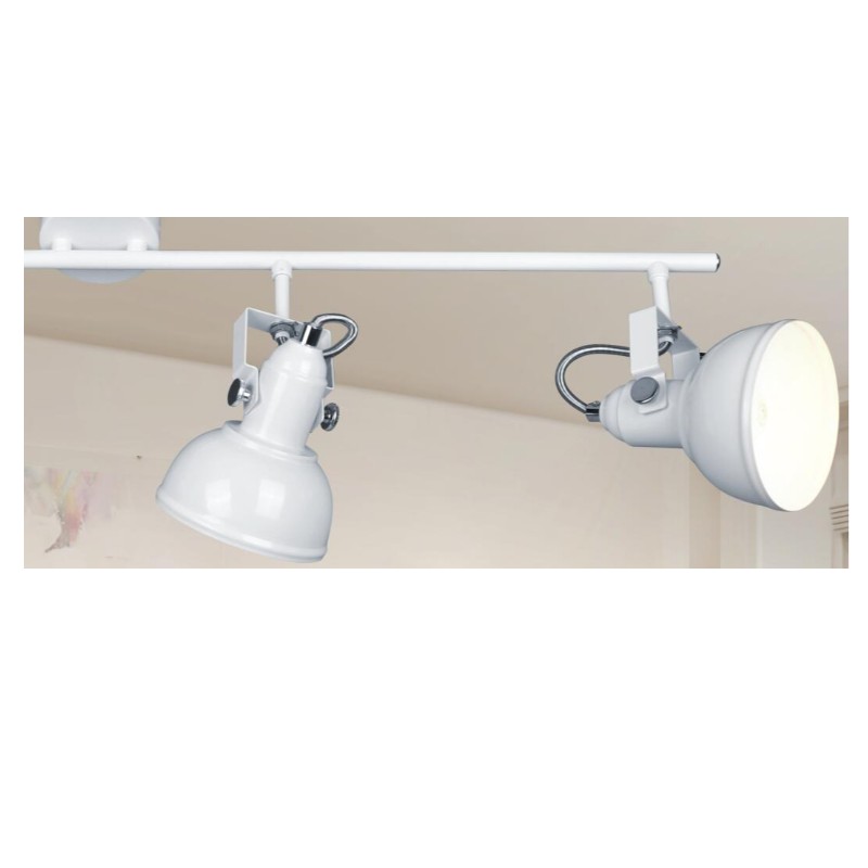 Spot light-4 avec abat-jour en métal et support en U