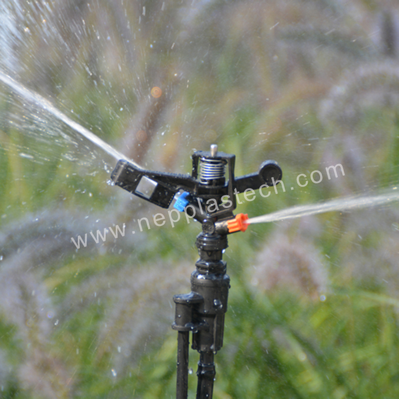 demi-pouce économique système d'irrigation par aspersion souterraine arroseurs à impact tête 5022