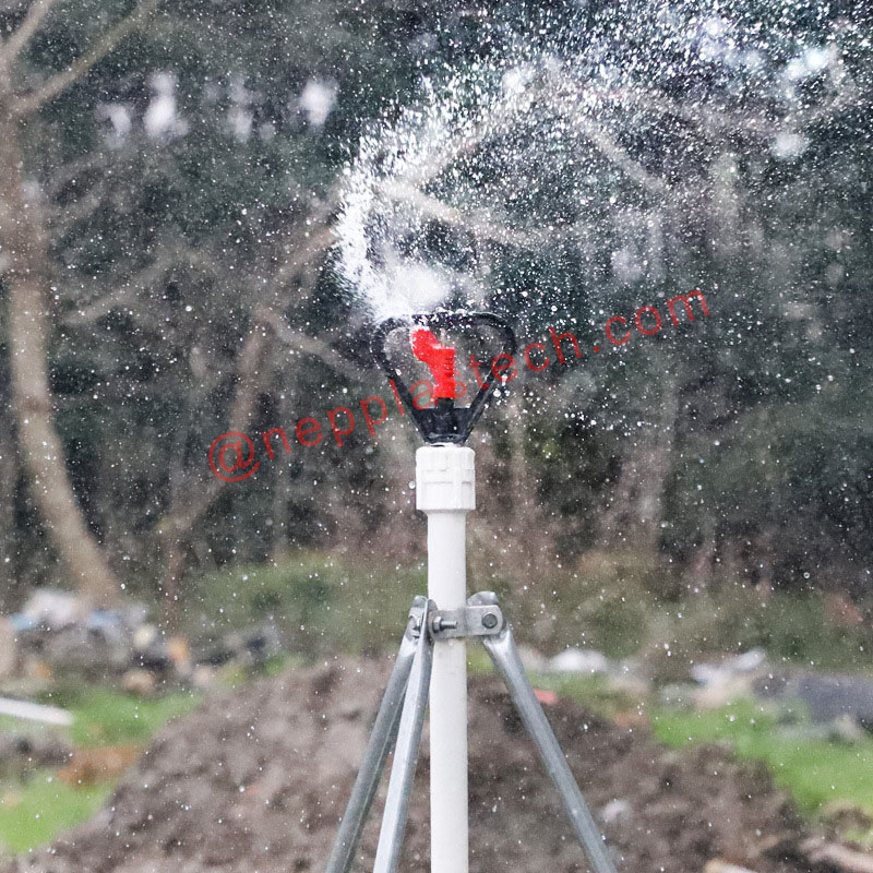 1\/2 pouce en forme de papillon verger et pelouse de jardin arrosage automatique rotation tête d'arrosage