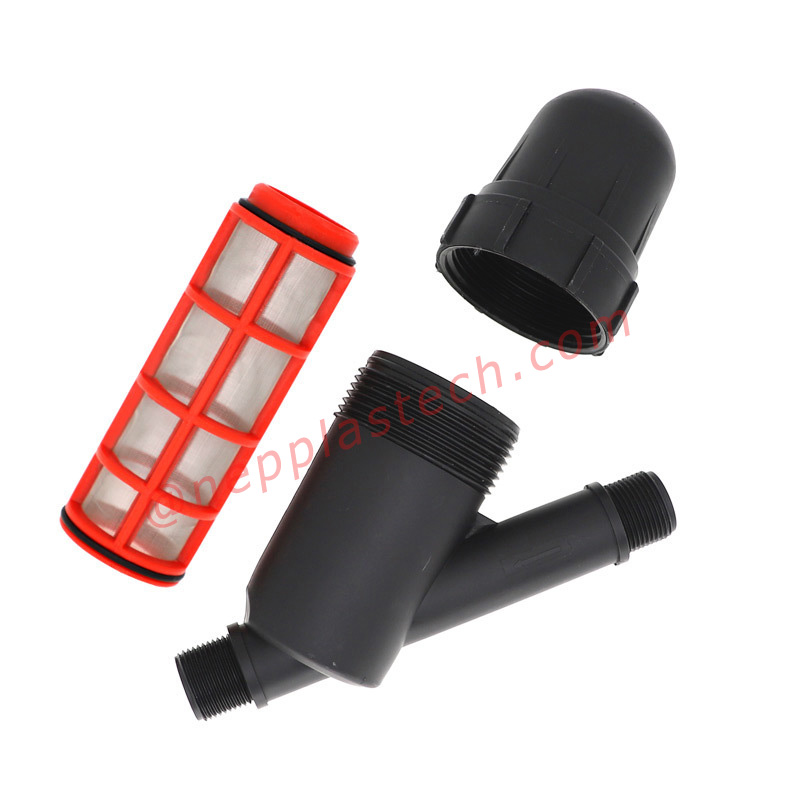 1 pouce agriculture goutte à goutte système d'irrigaiton disque filtres jardin paysage irrigation écran filtres Y type