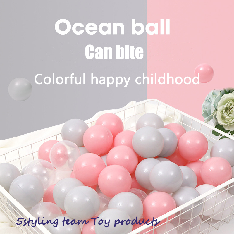 Naughty Fort océan personnalisé boule Bobo balle 5.5 / 6/7/8 makalon épaissie protection de l'environnement jouet balle en plastique en gros