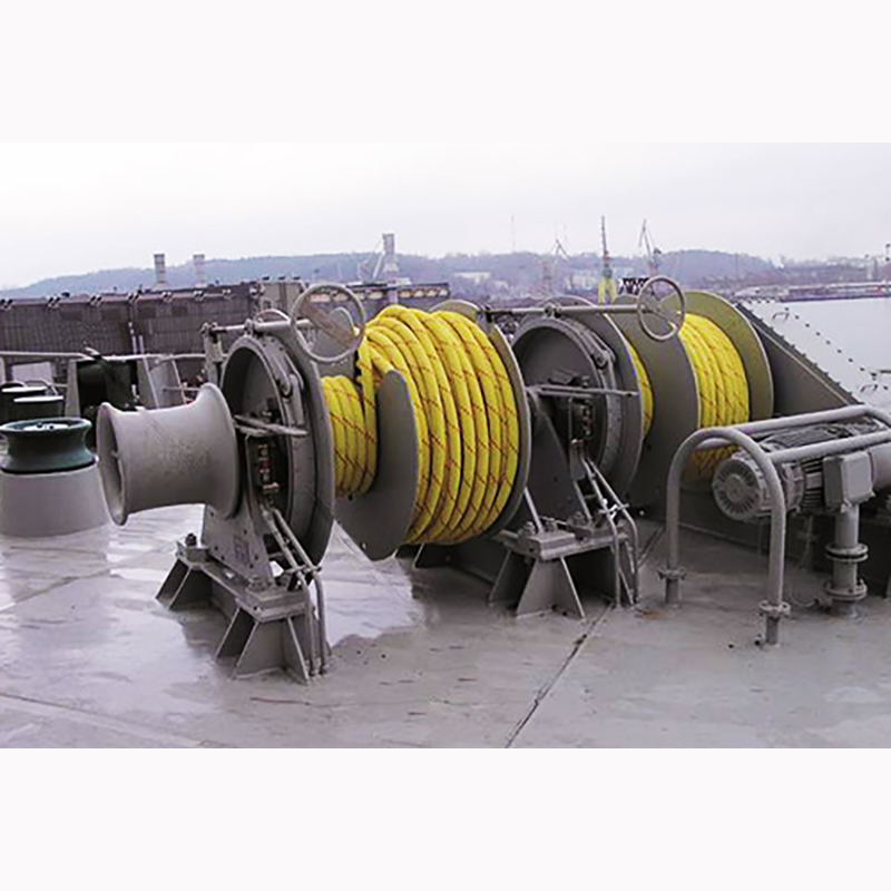 Electric mooring winch