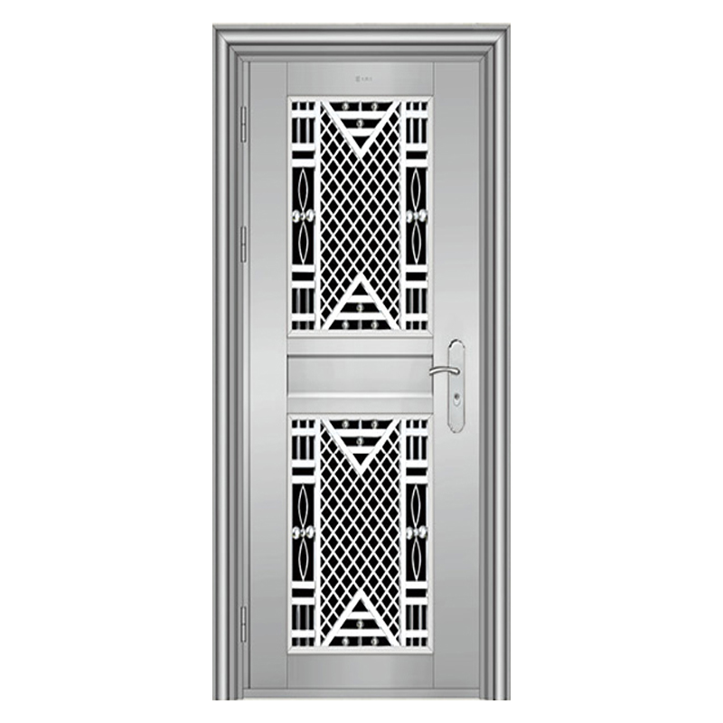 Porte en acier inoxydable externe complexe