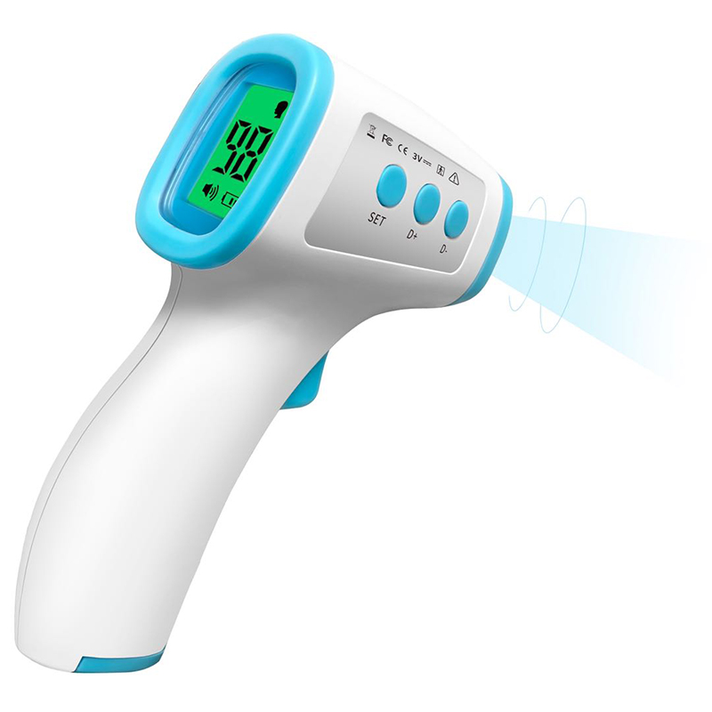 Thermomètre infrarouge numérique sans contact pour pistolet à température précise