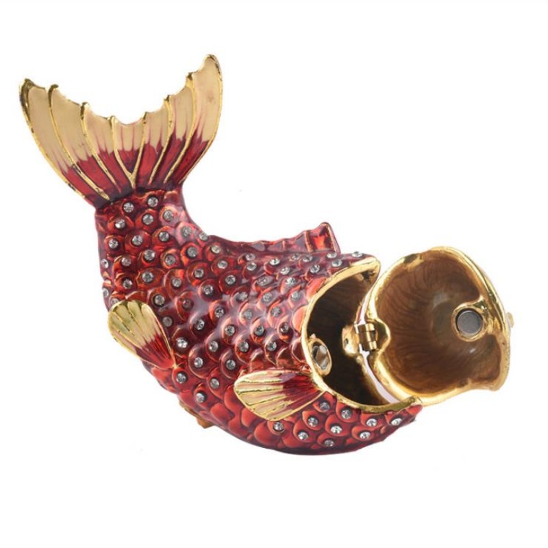 Golden Fish Decoration mascotte Home costume inauguration Qiao Qian Qian Marriage gift