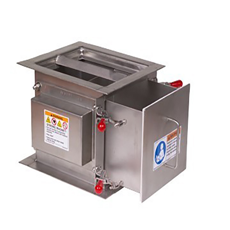 Filtrage par usinage de particules d 'aimant dans une plaque autonettoyante