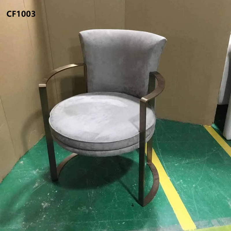Chaise récréative, chaise en cuir, chaise d'hôtel, meubles d'hôtel, chaise d'ingénierie
