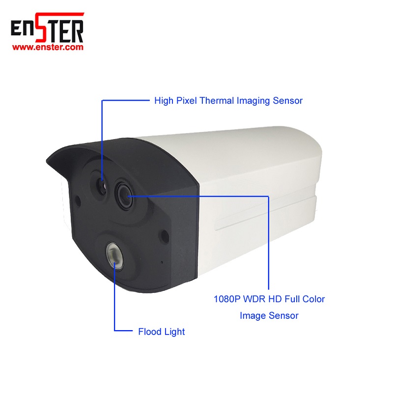 Thermo - optical double Spectral Network cartouche camera